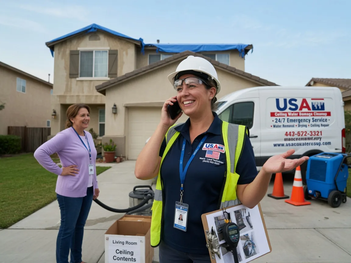 Ceiling Water Damage Restoration Garvin, OK FAQs